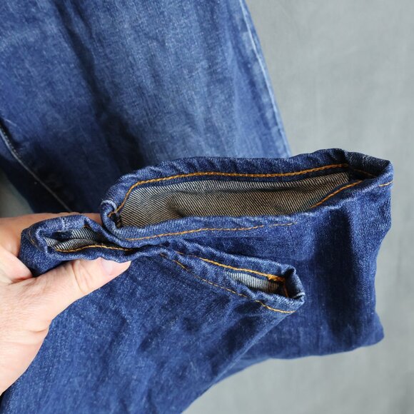 Imogene and Willie Jeans Mens 30x29 Blue Barton Washburn Slim Straight USA Made - Picture 8 of 14